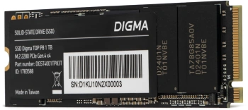 Накопитель SSD Digma PCIe 4.0 x4 1TB DGST4001TP83T