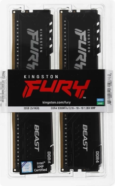 Память DDR4 2x16Gb 3200MHz Kingston  KF432C16BB1K2/32