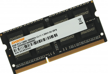 Память DDR3 8GB 1600MHz Digma  DGMAS31600008D