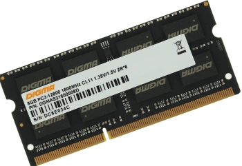 Память DDR3 8GB 1600MHz Digma  DGMAS31600008D