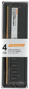 Память DDR4 4Gb 2666MHz Digma  DGMAD42666004S