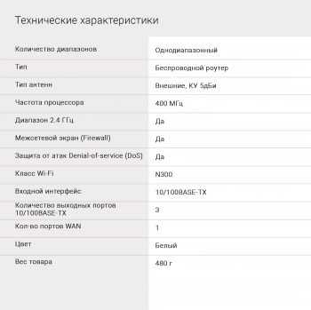 Роутер беспроводной Digma DWR-N302
