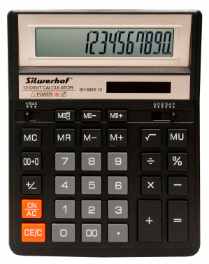 Калькулятор настольный Silwerhof SH-888X-12