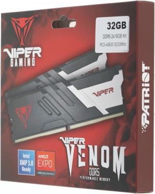 Память DDR5 2x16Gb 6200MHz Patriot  PVV532G620C40K