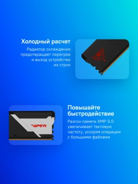 Память DDR5 2x16Gb 6200MHz Patriot  PVV532G620C40K