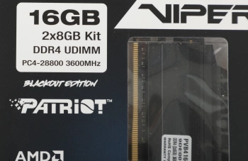 Память DDR4 2x8Gb 3600MHz Patriot  PVB416G360C8K