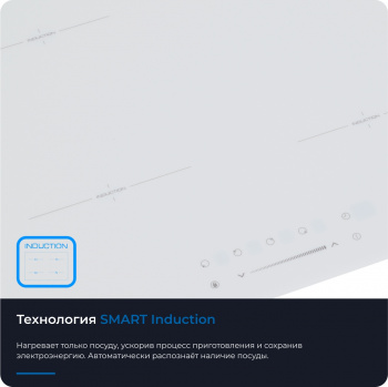 Индукционная варочная поверхность Zugel ZIH604W