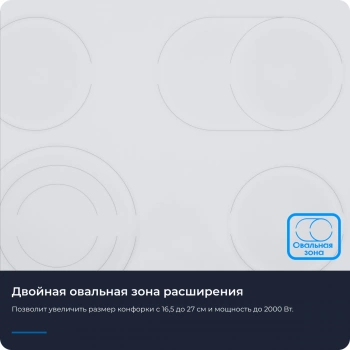 Варочная поверхность Zugel ZEH603W