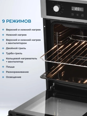 Духовой шкаф Электрический Zugel ZOE452X