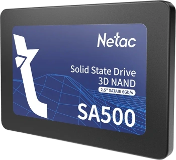 Накопитель SSD Netac SATA-III 256GB NT01SA500-256-S3X