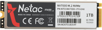 Накопитель SSD Netac PCIe 4.0 x4 1TB NT01NV7000-1T0-E4X