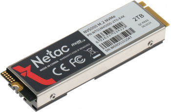 Накопитель SSD Netac PCIe 4.0 x4 2TB NT01NV5000-2T0-E4X