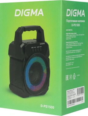 Колонка порт. Digma D-PS1500