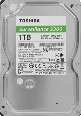 Жесткий диск Toshiba SATA-III 1TB  HDWV110UZSVA