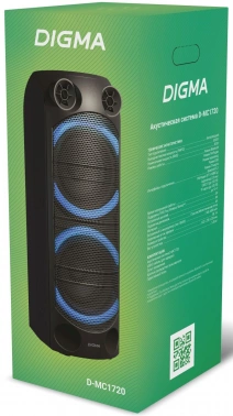 Минисистема Digma D-MC1720