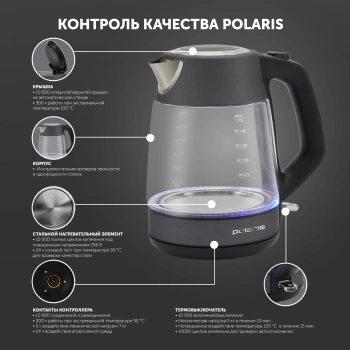 Чайник электрический Polaris PWK 1760CGL