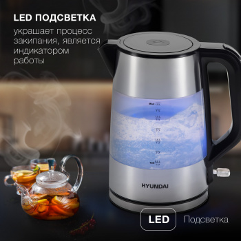 Чайник электрический Hyundai HYK-P4026