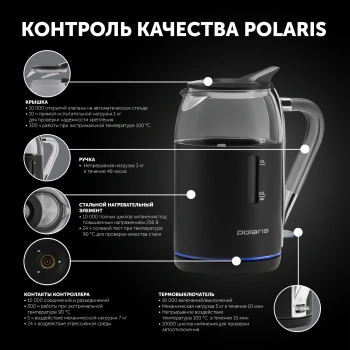 Чайник электрический Polaris PWK 1563CGL