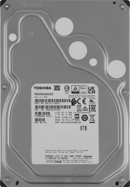 Жесткий диск Toshiba SATA-III 6TB  MG08ADA600E