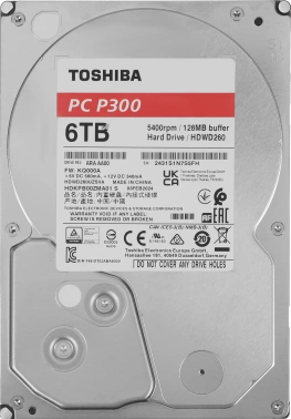 Жесткий диск Toshiba SATA-III 6TB  HDWD260UZSVA