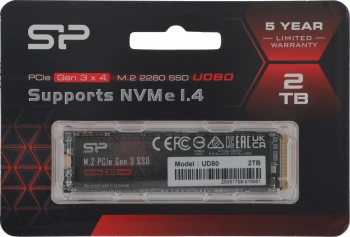 Накопитель SSD Silicon Power PCIe 3.0 x4 2TB SP02KGBP34UD8005