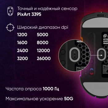 Мышь Оклик 900GMW