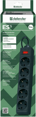 Сетевой фильтр Defender ES