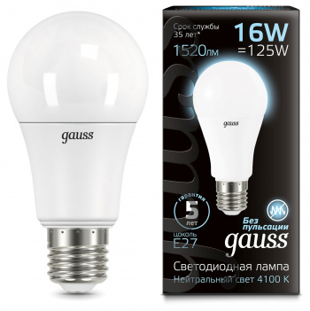 Лампа светодиодная Gauss  A60