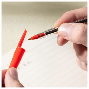 Ручка шариков. Deli Think EQ4-RD