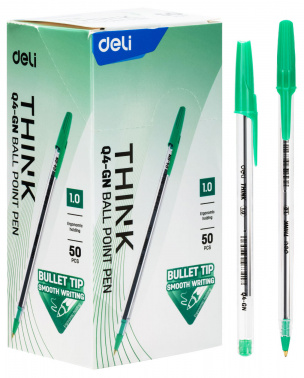Ручка шариков. Deli Think EQ4-GN