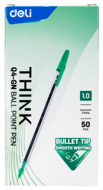 Ручка шариков. Deli Think EQ4-GN