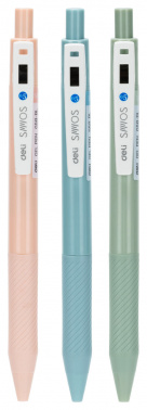 Ручка гелев. Deli EG58-BL