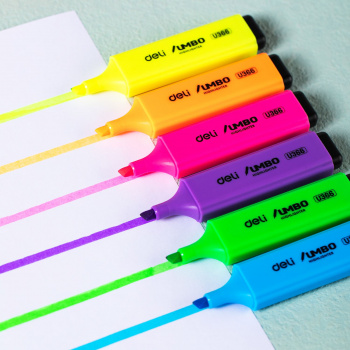 Набор текстовыделителей Deli  EU366-MT