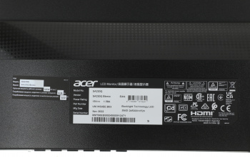 Монитор Acer 21.5