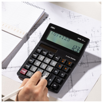 Калькулятор настольный Deli EM126