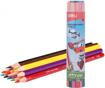 Карандаши цв. Deli  EC00807