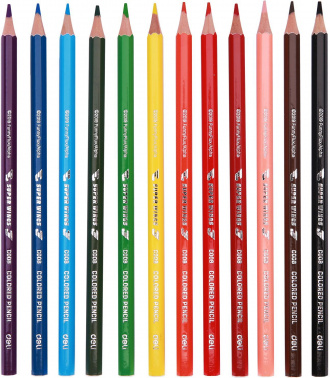 Карандаши цв. Deli  EC00807