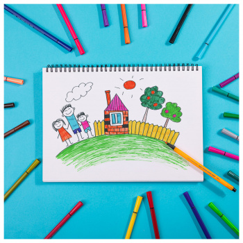 Фломастеры Deli  EC150-24