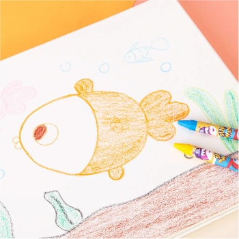 Восковые мелки Deli EC21000