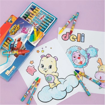 Восковые мелки Deli EC21010