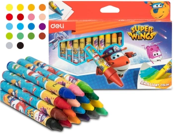 Восковые мелки Deli EC21010