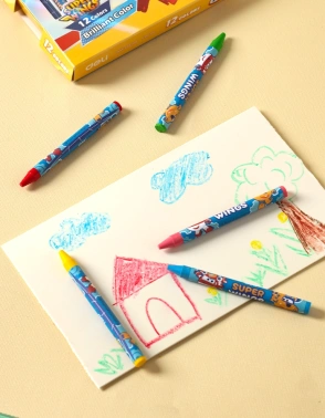 Восковые мелки Deli EC21010