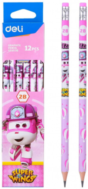 Карандаш ч/г Deli  EU53500