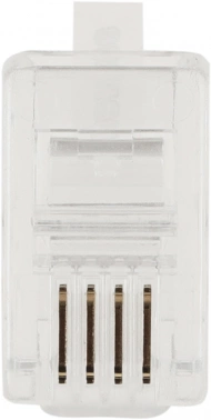 Коннектор Hyperline  PLUG-4P4C-P-C2-100