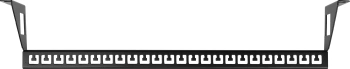 Патч-панель наборная Hyperline PPBL3-19-24S-RM 19