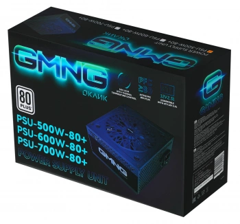 Блок питания GMNG ATX 500W PSU-500W-80+
