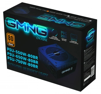 Блок питания GMNG ATX 750W PSU-750W-80BR