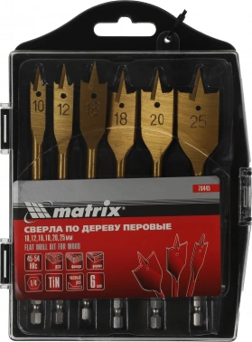 Набор сверл Matrix 70445