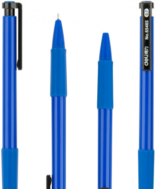 Ручка шариков. автоматическая Deli 6546S-BL