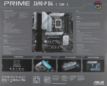 Материнская плата Asus PRIME Z690-P D4-CSM